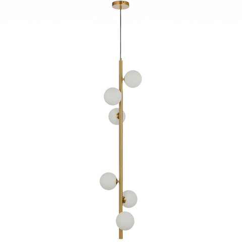 Elson 6 Light Pendant Antique - ELSON PE06-AGOM