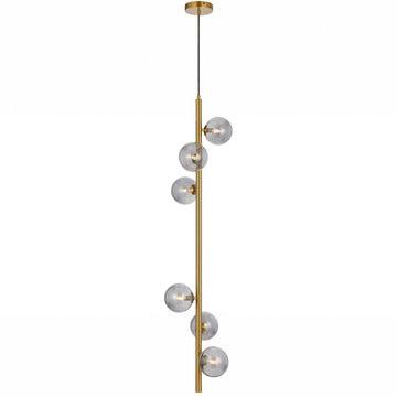 Elson 6 Light Pendant Antique - ELSON PE06-AGSMT