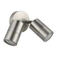 Fremantle 2 Light Adjustable Outdoor Wall Light Stainless Steel - 206146