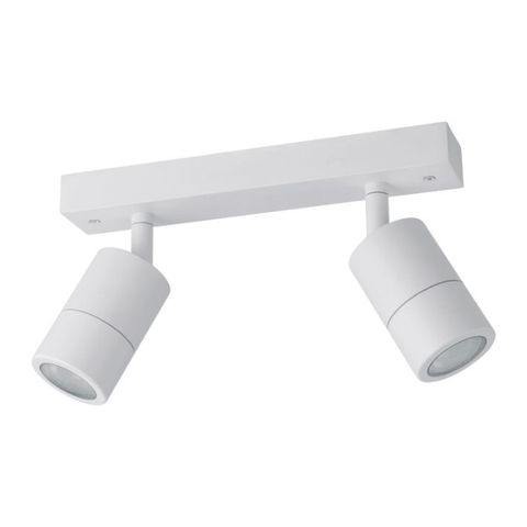Fremantle 2 Light Adjustable Outdoor Ceiling Light White - 206156