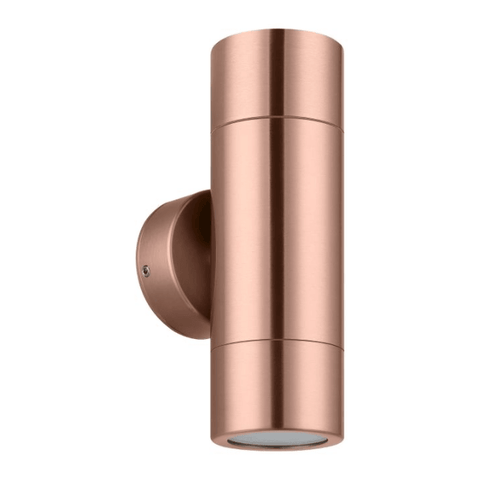 Fremantle Outdoor Up/Down Wall Light Copper - 206128