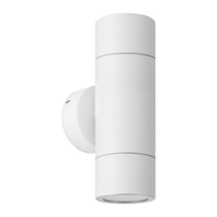 Fremantle Outdoor Up/Down Wall Light White - 206127