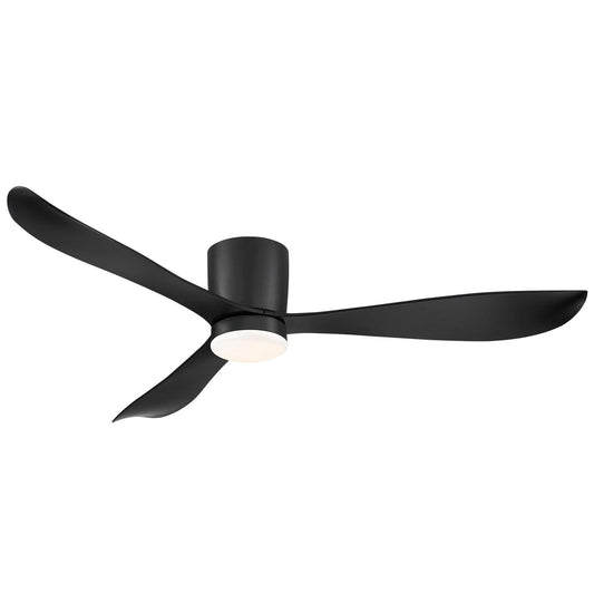 Mercator Instinct Low Profile DC Ceiling Fan w/ light & Remote Control - FC1108133WH / FC1108133BB