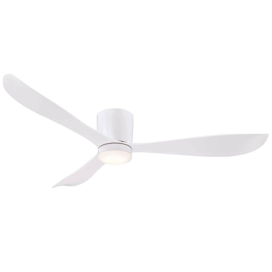 Mercator Instinct Low Profile DC Ceiling Fan w/ light & Remote Control - FC1108133WH / FC1108133BB