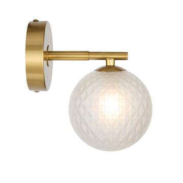 FELTON 1 LIGHT WALL LIGHT ANTIQUE GOLD - WB1-AGFRT