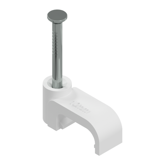 Cable Clips 10mm for 1.5mm Twi - FCC-1.5/500J - ARCK Electrical Wholesale Supplies