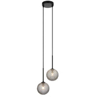 GASTON 2 LIGHT PENDANT BLACK - GASTON PE2-BKSMT
