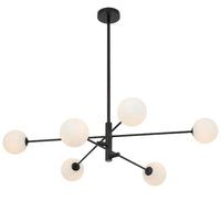 GASTON 6 LIGHT PENDANT BLACK - GASTON PE6-BKOM
