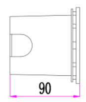 3A LIGHTING 13W LED BRICK LIGHT - GL13306