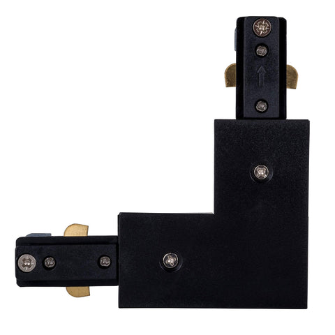 Black Single Circuit L-Shape Connector - HCP-102100-LSC