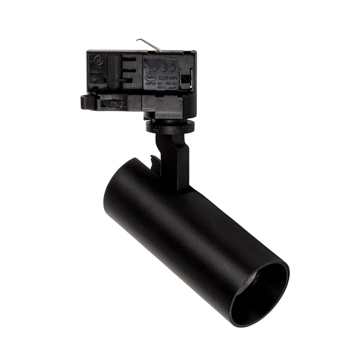 Three Circuit 240v 10w Dimmable Black Track Light 2700k, 3000k, 4000k, 5000k, 5700k - HCP-1022102