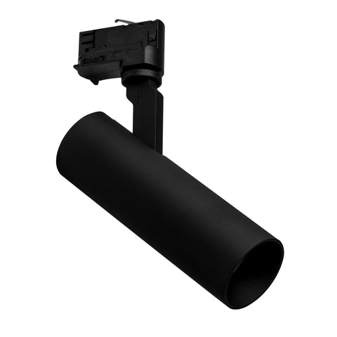 Three Circuit 240v 25w Dimmable Black Track Light 5000k - HCP-1022551