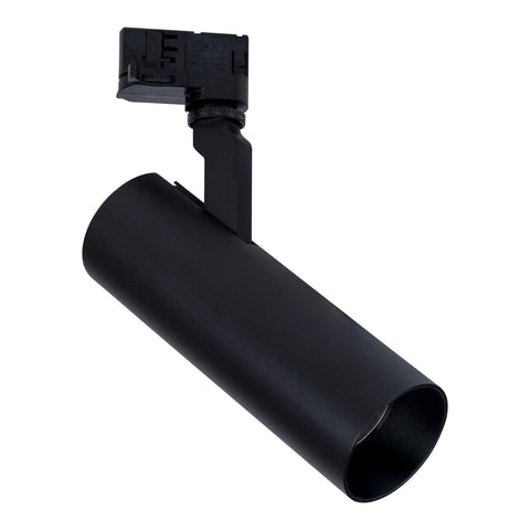Three Circuit 240v 35w Dimmable Black Track Light 3000k - HCP-1022731