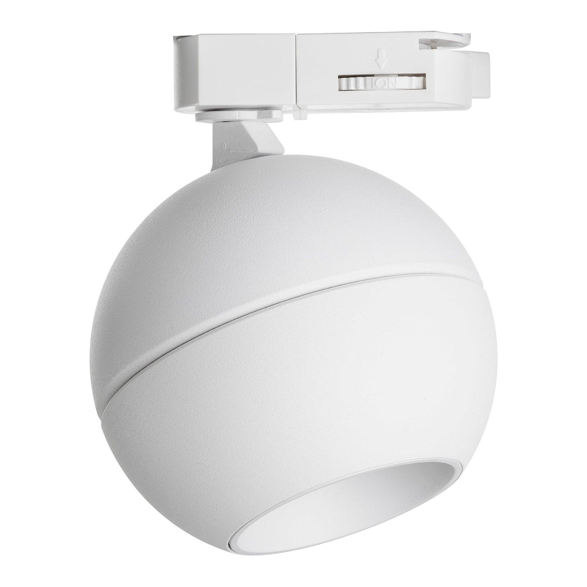 White 6-9w Dimmable Single Circuit Track Light 3000k, 4000k, 5000k - HCP-1031912
