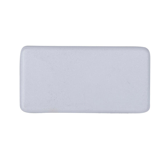 Single Circuit Track End Cap White - HCP-103100-EC - ARCK Electrical Wholesale Supplies