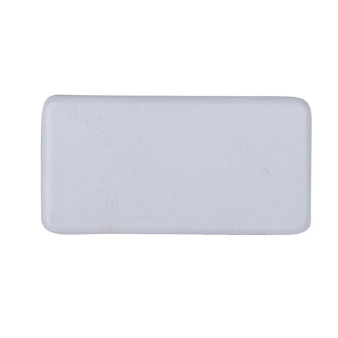 Single Circuit Track End Cap White - HCP-103100-EC