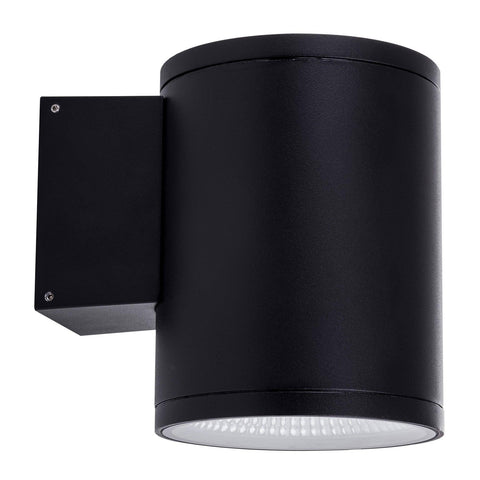 15w Black Fixed Down Wall Light 3000k, 4000k, 5500k - HCP-212150