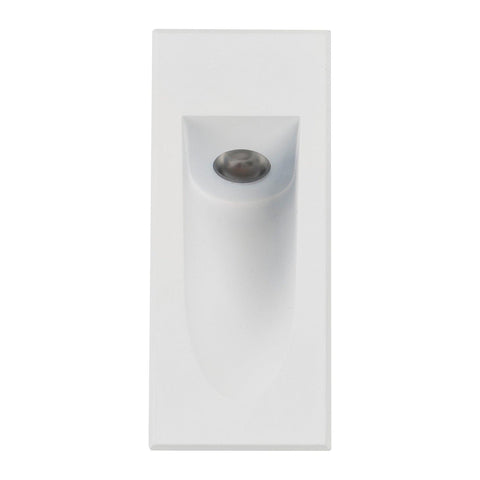 White 3w Rectangle TRIAC Dimmable Recessed LED Step Light - 3000k, 4000k, 5000k - HCP-2230302