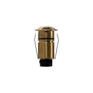 24v DC 4 way 1w Solid Brass Inground Light 3000K, 4000K, 5500K - HCP-275206
