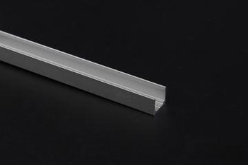 Aluminium Channel to Suit 10x10mm Haviflex - Per Metre (Max 3000mm Length) - HCP-3661010-AC