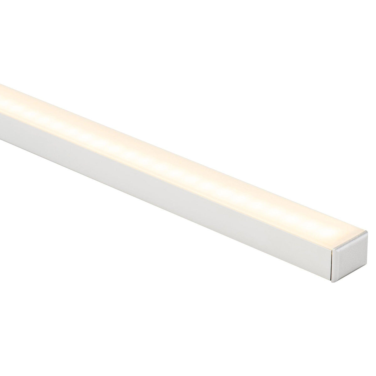 HAVIT Silver 19x14mm Aluminium profile with diffuser kit per metre, (kit includes custom cut length + 2x End Caps per Length) - HCP-4111922