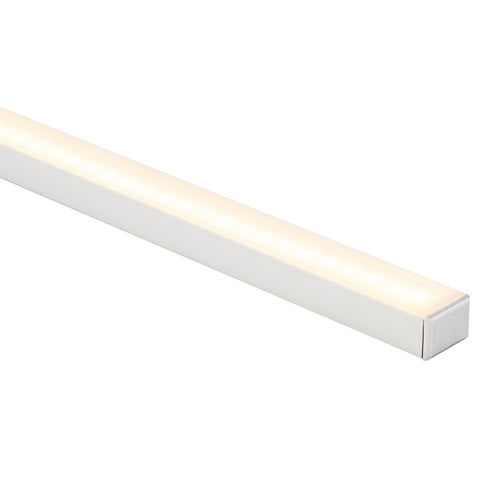 HAVIT Silver 19x14mm Aluminium profile with diffuser kit per metre, (kit includes custom cut length + 2x End Caps per Length) - HCP-4111922