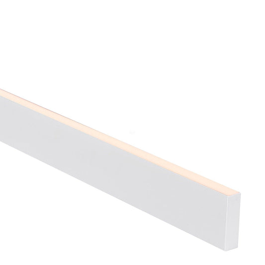 White 20x70mm Aluminium profile with diffuser kit per metre, (kit includes custom cut length + 2x End Caps Per Length) - HCP-4432070 - ARCK Electrical Wholesale Supplies