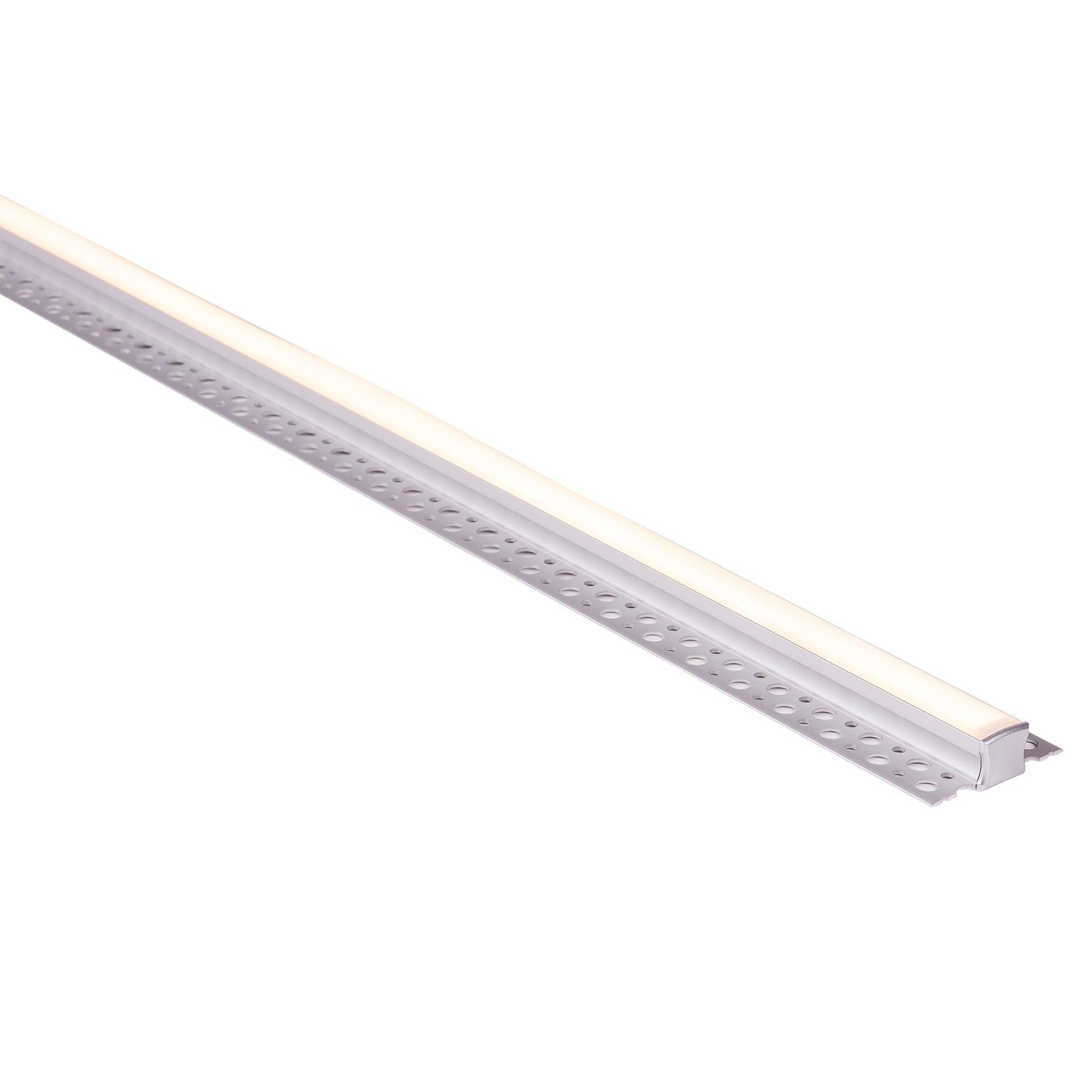 Silver Square Gyprock Aluminium Profile - HCP-4915015 - ARCK Electrical Wholesale Supplies
