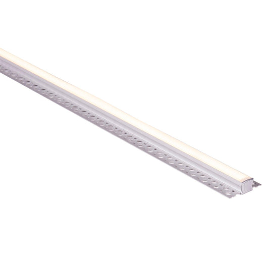 Silver Square Gyprock Aluminium Profile - HCP-4915015 - ARCK Electrical Wholesale Supplies
