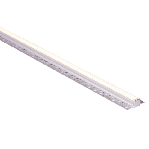 Silver Square Gyprock Aluminium Profile - HCP-4915015 - ARCK Electrical Wholesale Supplies