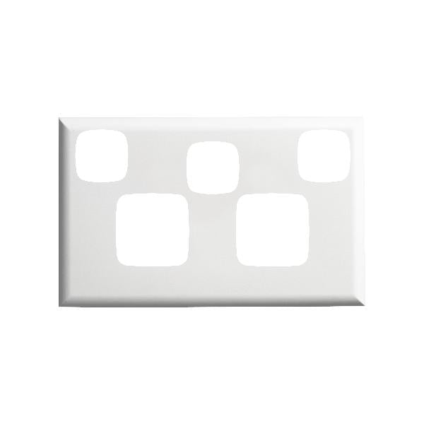 HPM GPO Cover wit h Switch Plate White Electric - XL777XPLWE - ARCK Electrical Wholesale Supplies