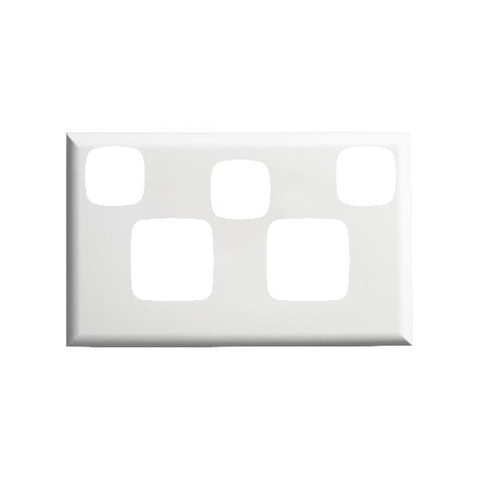 HPM GPO Cover wit h Switch Plate White Electric - XL777XPLWE - ARCK Electrical Wholesale Supplies