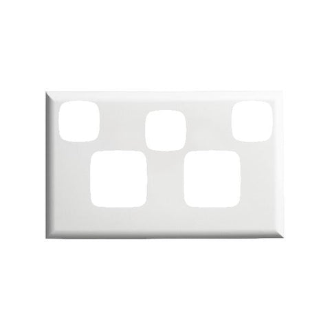 HPM GPO Cover wit h Switch Plate White Electric - XL777XPLWE - ARCK Electrical Wholesale Supplies