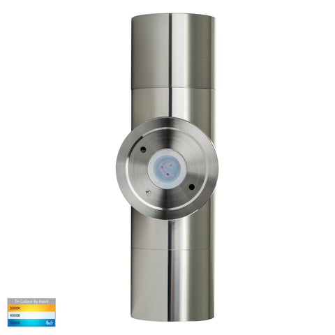 Up & Down Wall Pillar Light 316 Stainless Steel - HV1007GU10T