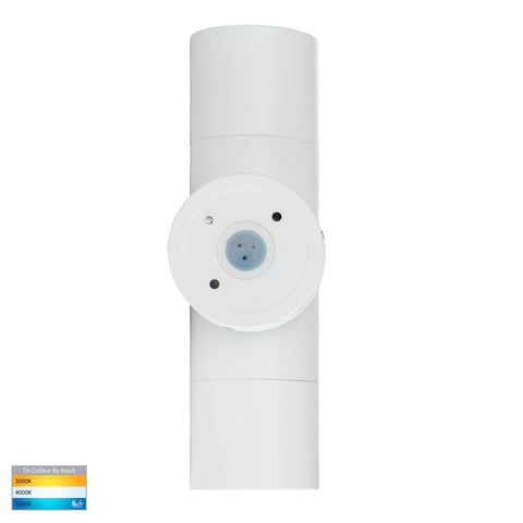 Up & Down Wall Pillar Light White - HV1035T