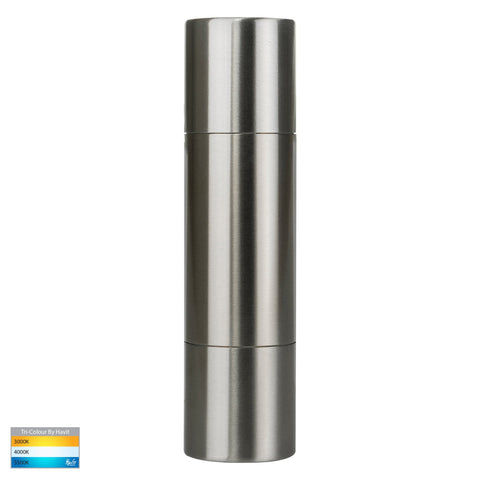 Up & Down Wall Pillar Light Stainless Steel - HV1071T