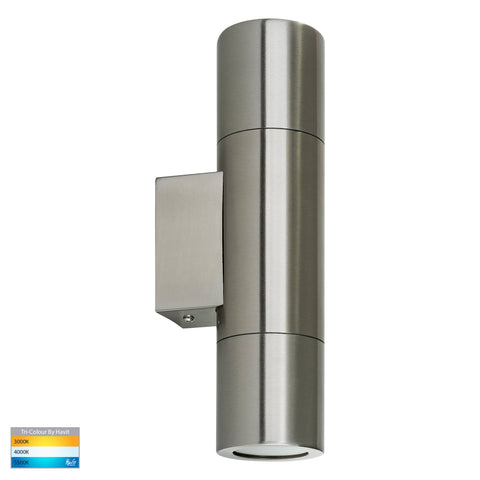 Up & Down Wall Pillar Light Stainless Steel - HV1071T