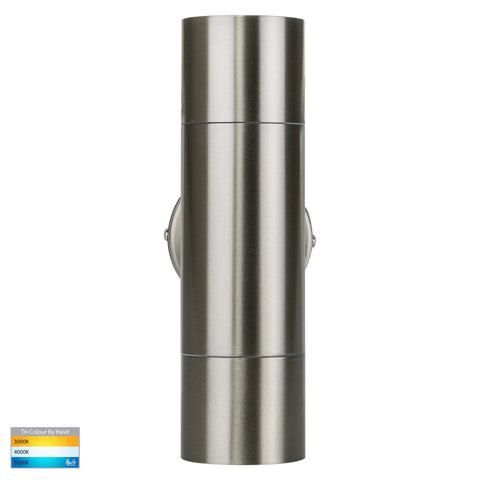 Up & Down Wall Pillar Light Stainless Steel - HV1072T