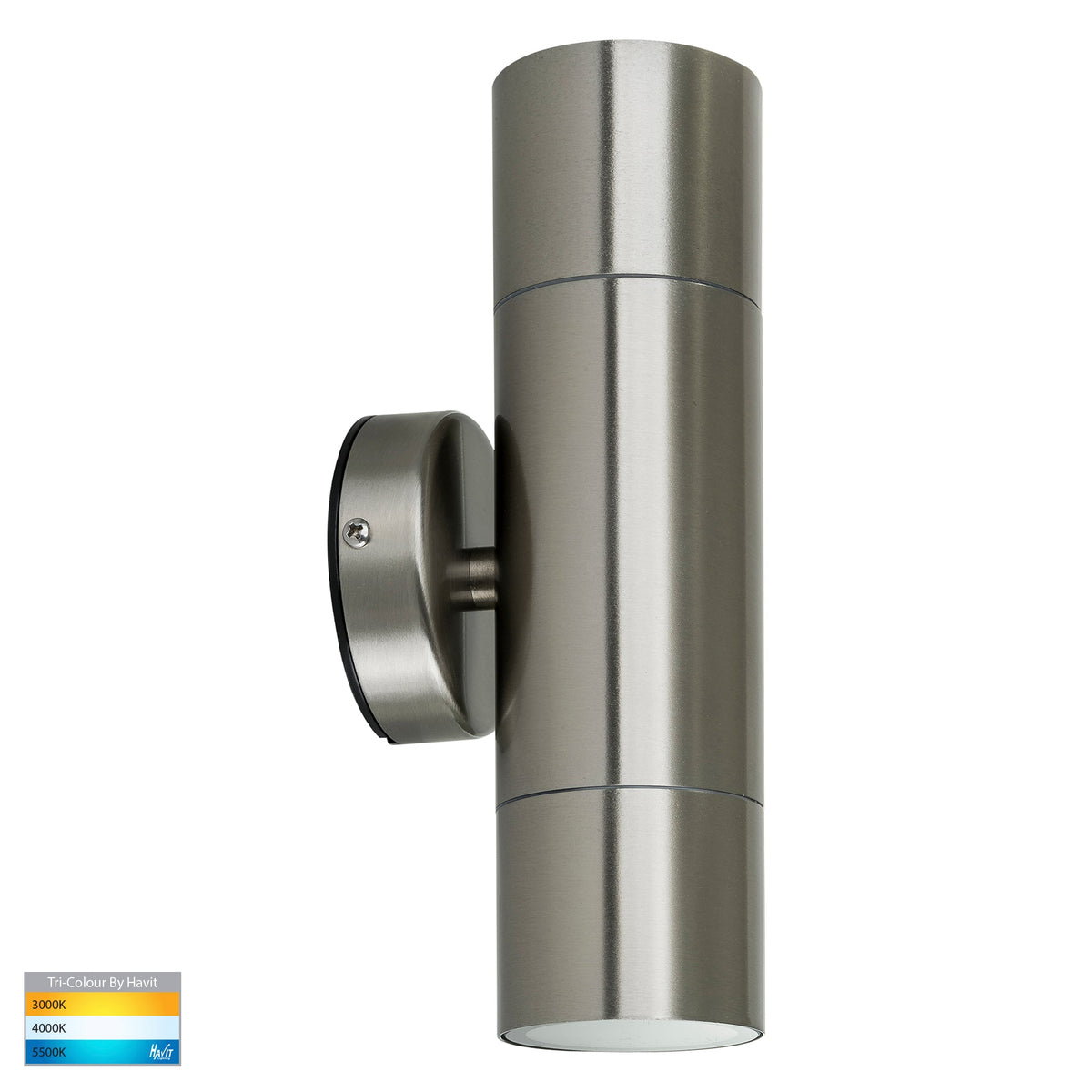 Up & Down Wall Pillar Light Stainless Steel - HV1072T