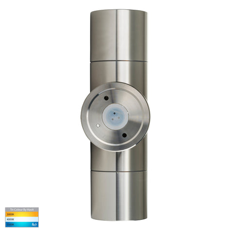 Up & Down Wall Pillar Light Titanium Aluminium - HV1085T