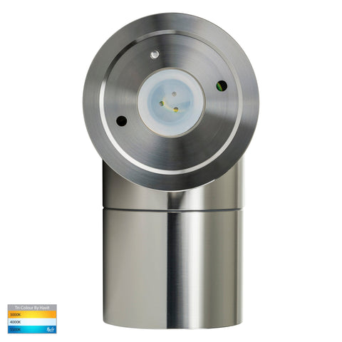 Single Fixed Wall Pillar Light 316 Stainless Steel - HV1107GU10T