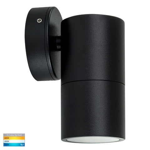 Single Fixed Wall Pillar Light Black - HV1127MR16T
