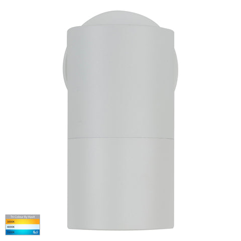 Single Fixed Wall Pillar Light White - HV1135T