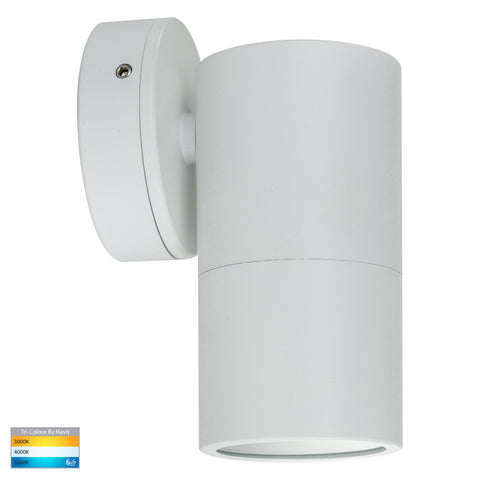 Single Fixed Wall Pillar Light White - HV1137GU10T