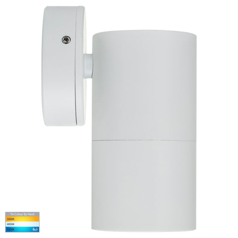 Single Fixed Wall Pillar Light White - HV1135T