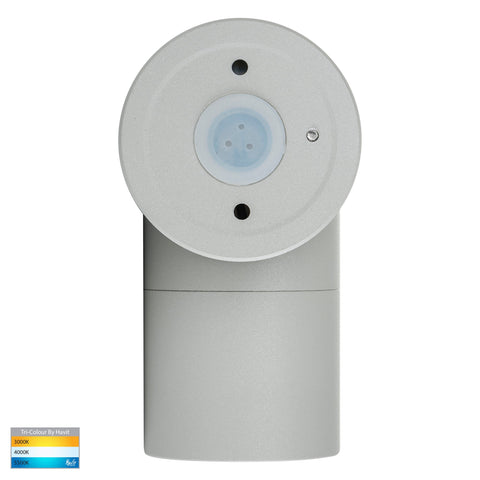 Single Fixed Wall Pillar Light Silver - HV1147MR16T
