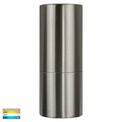 Single Fixed Wall Pillar Light Stainless Steel - HV1171T