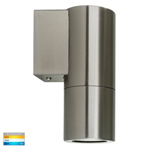 Single Fixed Wall Pillar Light Stainless Steel - HV1171T