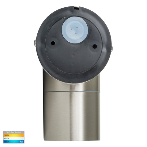 Single Fixed Wall Pillar Light Stainless Steel - HV1172T