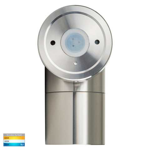 Single Fixed Wall Pillar Light Titanium Aluminium - HV1185T
